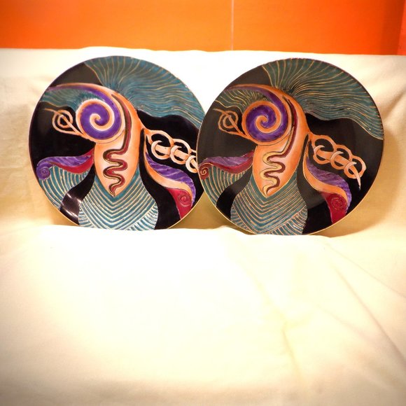 ~~~2 for ONE Price ~~~ Unique, Different DECO PLATES - Picture 1 of 1